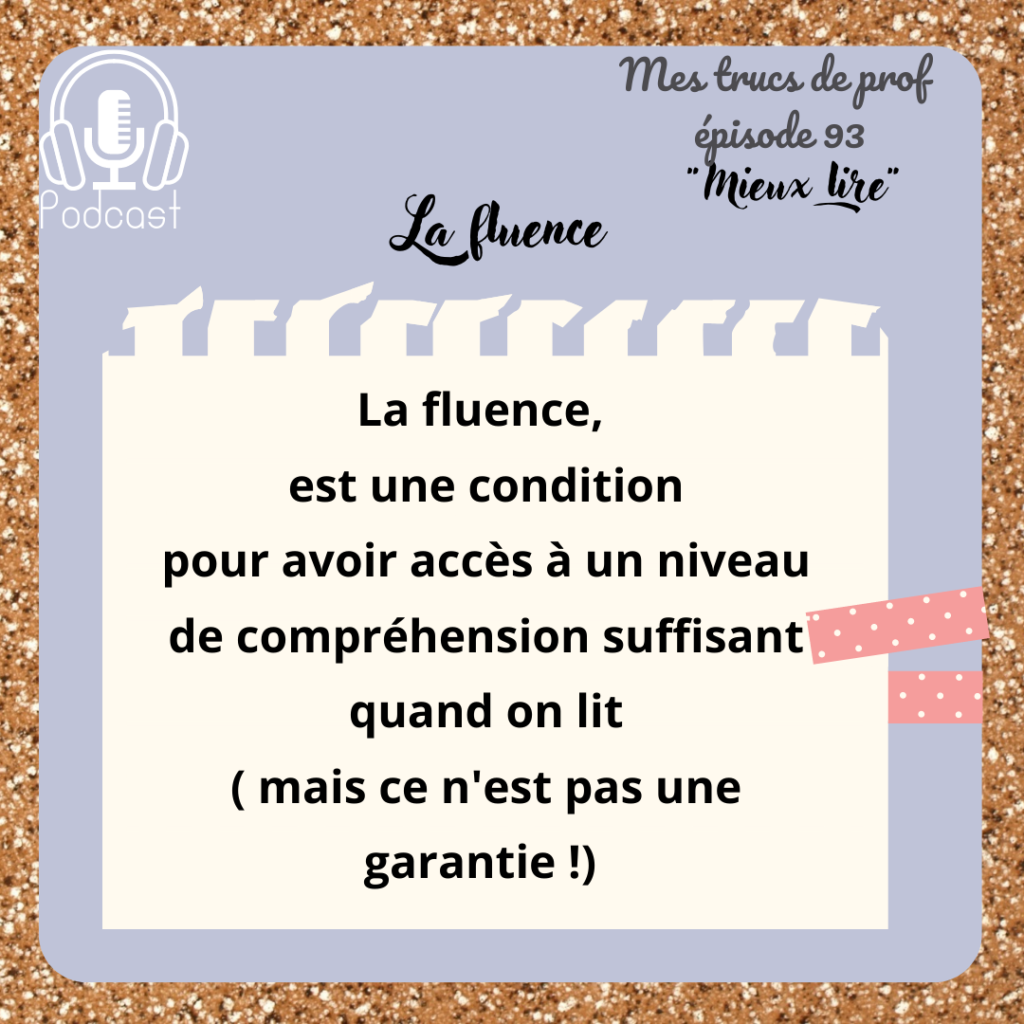Ep. 93 : « Mieux lire » – la fluence - Mes trucs de prof